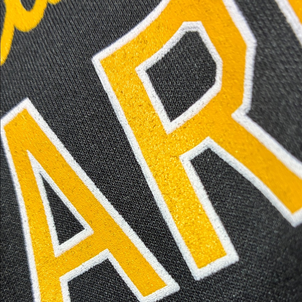 U.S. Army Pride- Black Long Sleeve Top with Yellow Logo and Cute Back Detail - Picture 12 of 12